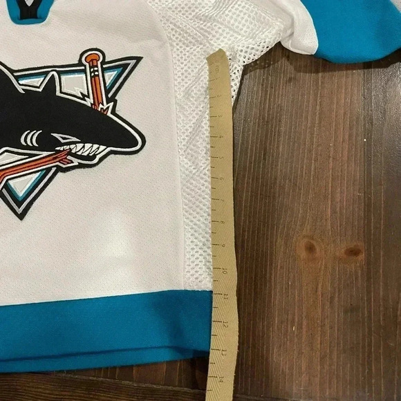 San Jose Sharks CCM Air Knit Hockey Jersey - Picture 6 of 6